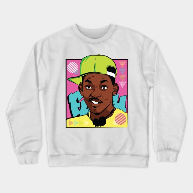 Fresh Prince Of Bel Air Crewneck Sweatshirt by portraiteam